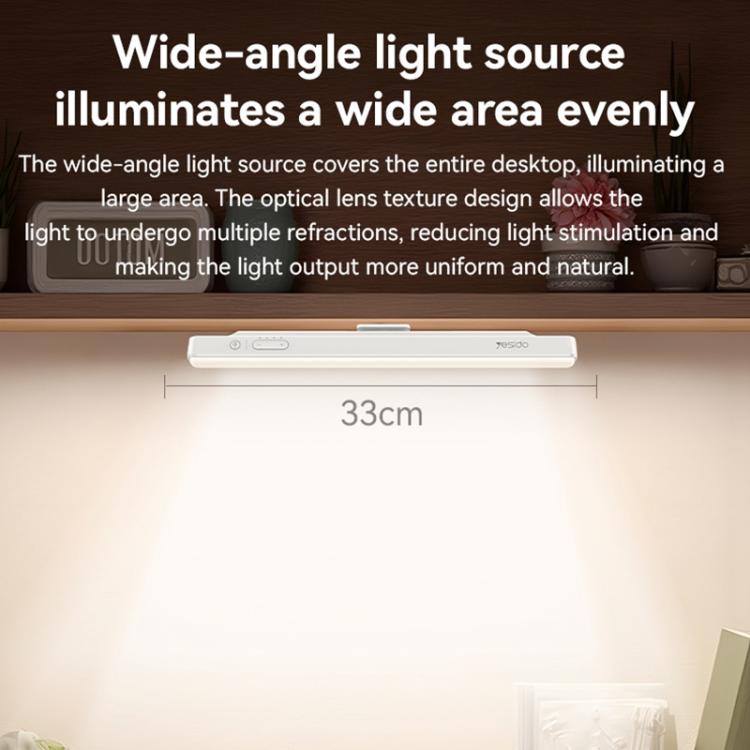 Yesido DH11 Borderless Wireless Reading Light - White - Image 3