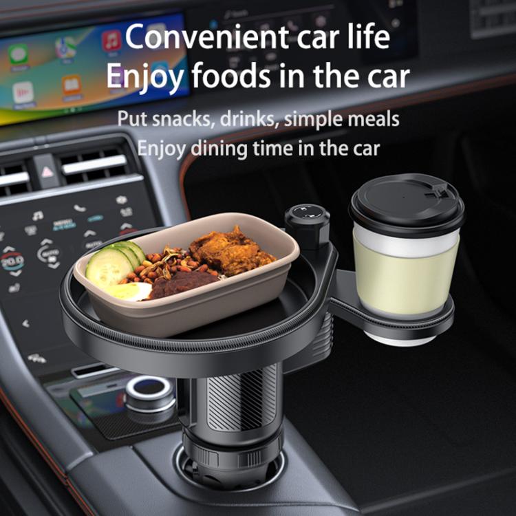 Yesido C180 3 in 1 Car Multi-function Tray Water Cup Holder - Image 5