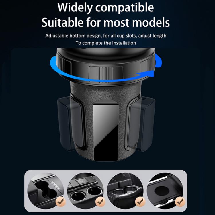 Yesido C180 3 in 1 Car Multi-function Tray Water Cup Holder - Image 4