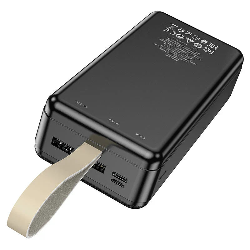 Hoco Power bank 30000mAh - Black - Image 2