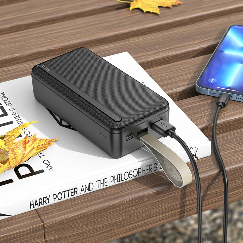 Hoco Power bank 30000mAh - Black - Image 3