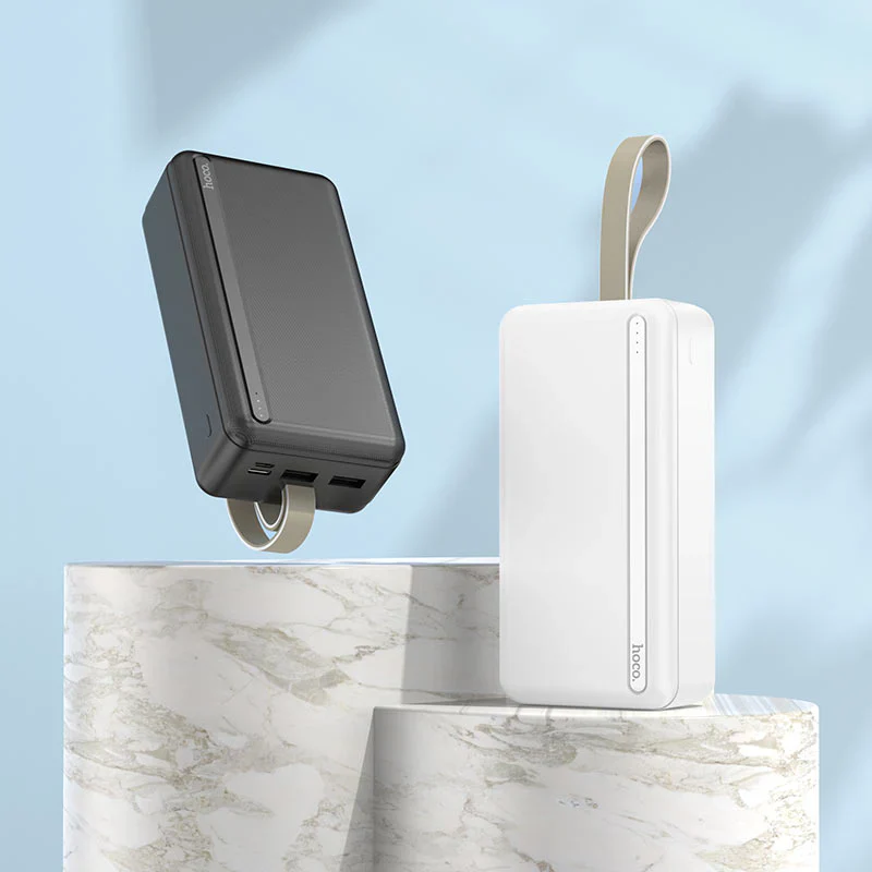 Hoco Power bank 30000mAh - Black - Image 4