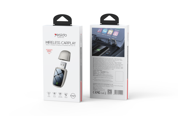 YESIDO KM29 Wireless Car play Convertor - Image 5