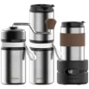 Lepresso Grindo Quattro 4-in-1 Outdoor Coffee Set - Silver