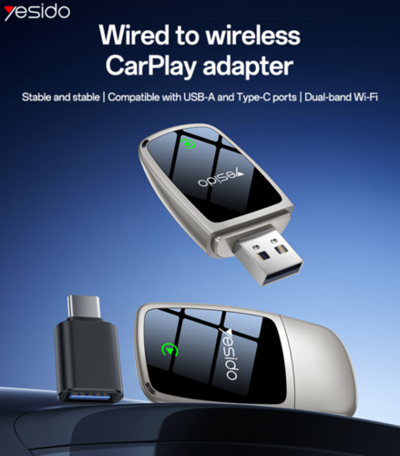 YESIDO KM29 Wireless Car play Convertor - Image 2