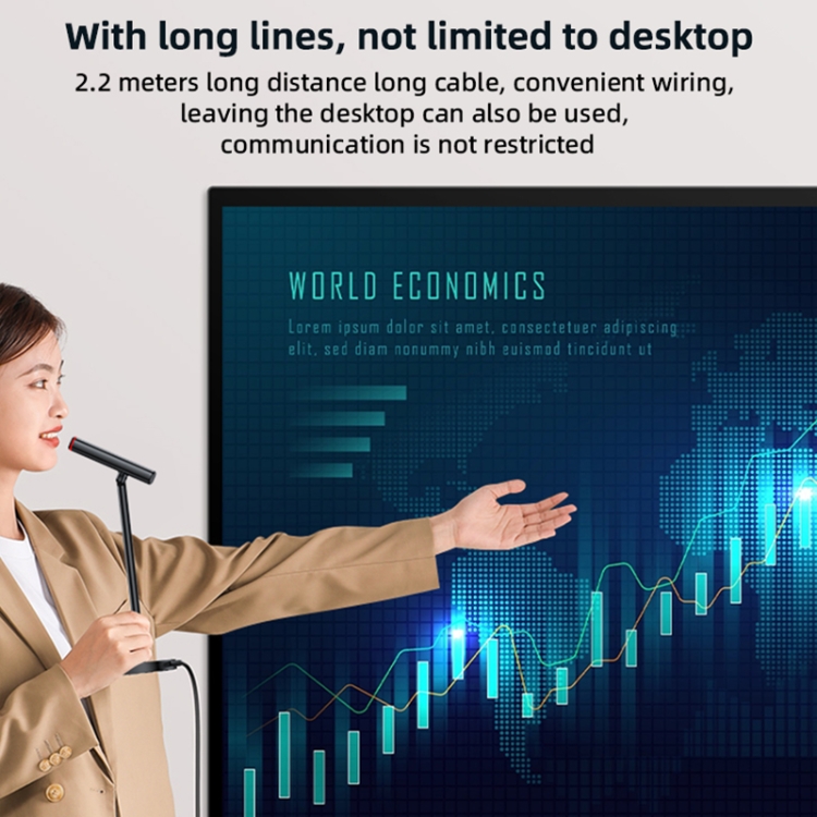 YESIDO KR18 360 Degree Omnidirectional Desktop Noise USB Canceling Microphone - Image 6
