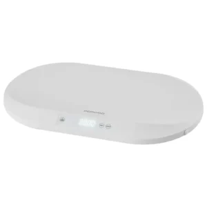 Porodo Lifestyle Minimeasure Electric Digital Baby Scale with Measuring Tape - White