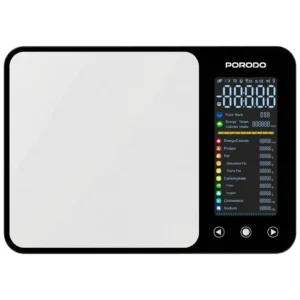 Porodo Lifestyle Kalio Smart Food Kitchen Scale Measuring Tape with Nutritional Calculator - Silver