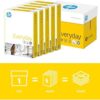 HP Printer Paper, Everyday A4 Paper, 210x297mm, 75gsm, 5 Ream Carton, 2500 Sheets, FSC Certified Copy Paper, White | 87931