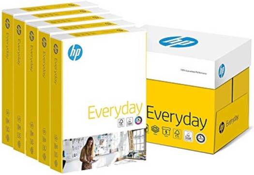 HP Printer Paper, Everyday A4 Paper, 210x297mm, 75gsm, 5 Ream Carton, 2500 Sheets, FSC Certified Copy Paper, White | 87931 - Image 2
