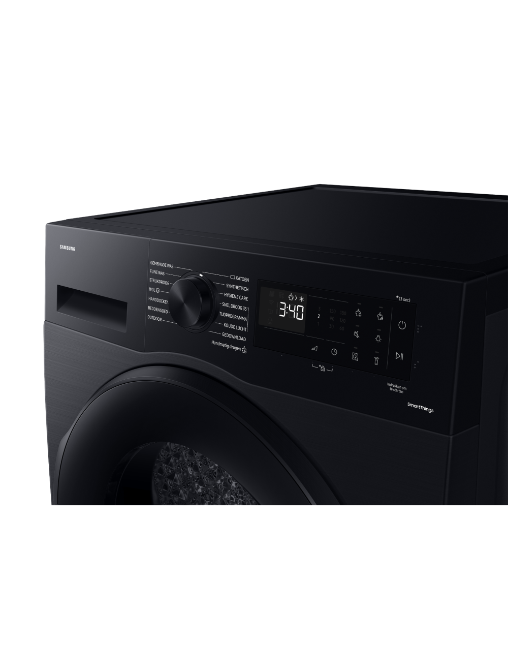 Samsung Dryer 9 Kg Heat Pump - Black - Image 2