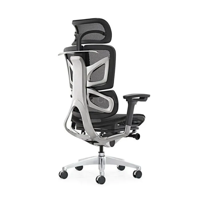 GAMVITY Ergonomic Mesh Office Chair – Black Aluminum Alloy (Original) - Image 2