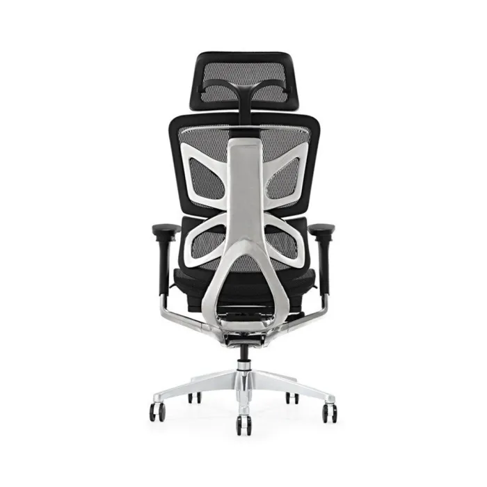 GAMVITY Ergonomic Mesh Office Chair – Black Aluminum Alloy (Original) - Image 3