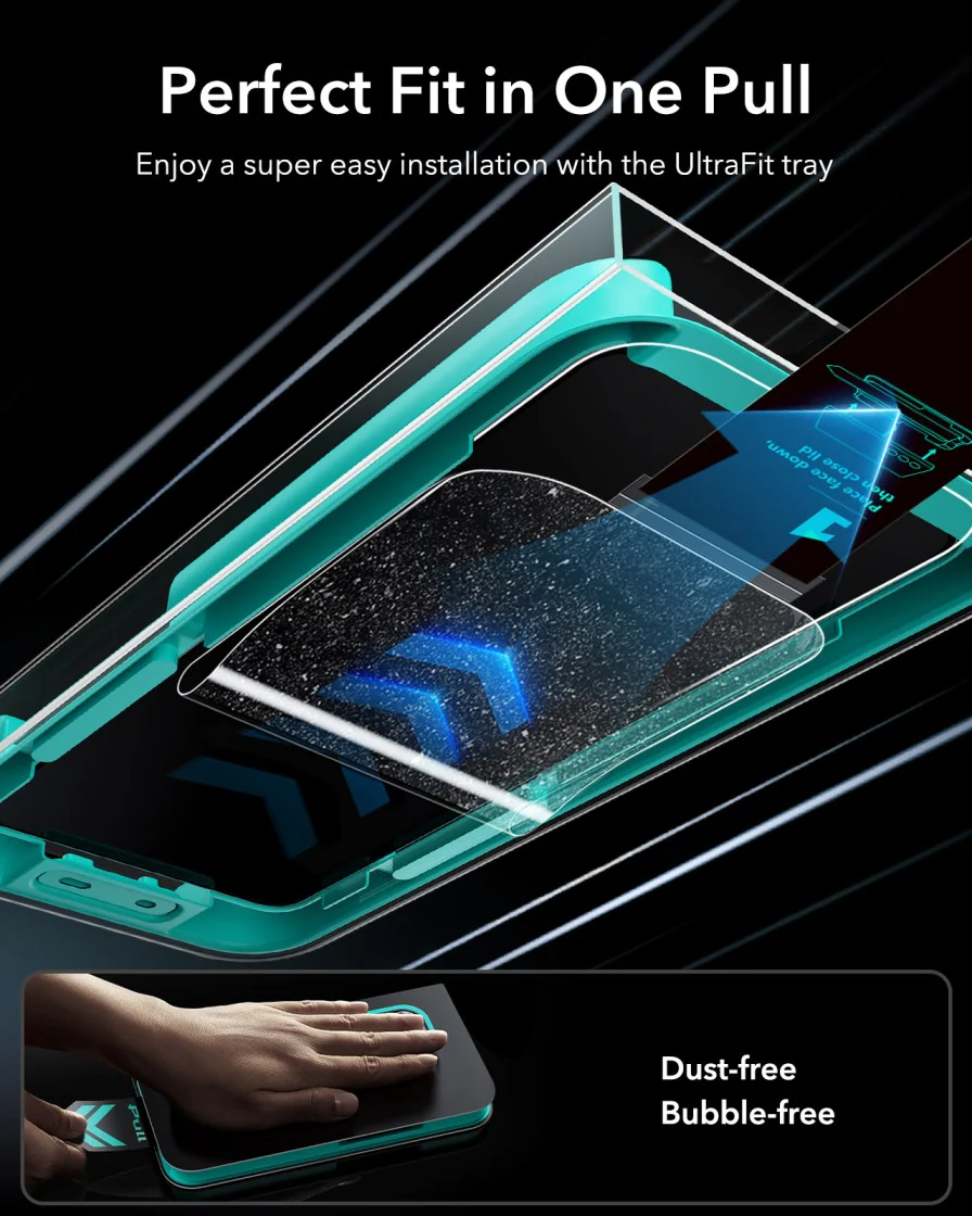 ESR UltraFit Armorite Pro Screen Protector For Samsung Galaxy S26 Ultra - Clear - Image 4