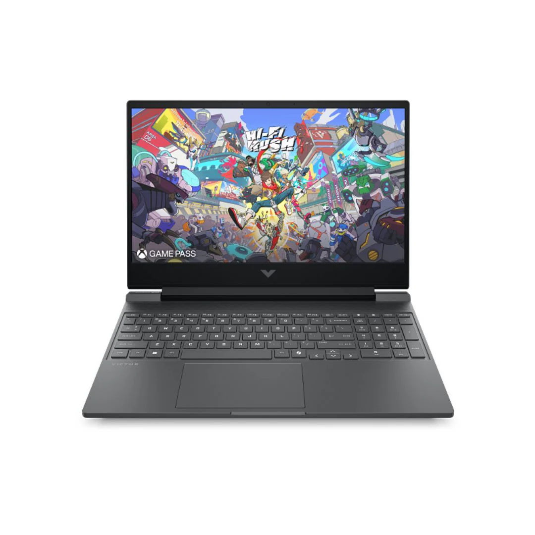 HP Victus 15.6" FHD / i5 / 8GB / 512GB (NVMe M.2 SSD) / RTX 3050 6GB GDDR6 / Win 11 Home / 1YW / English Keyboard / Mica Silver / 15-FA2013DX - Gaming Laptop