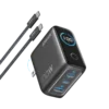 Anker Charger (100W, 3 Ports, Smart Display)