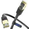 Jasoz Ethernet Cable - RJ-45 / CAT8 / 40Gbps / 3 Meters / Black