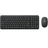 Logitech MK250 Compact Bluetooth Keyboard & Mouse Combo Wireless / Arabic/English - Black
