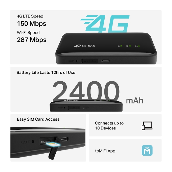 TP-Link 4G LTE Mobile Wi-Fi - Image 5