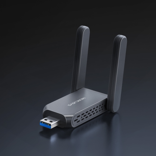 Mercusys BE6500 Wi-Fi 7 High-Gain Wireless USB Adapter - Image 4