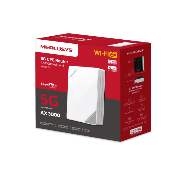 Mercusys 5G AX3000 Wireless Dual Band Router - Image 8