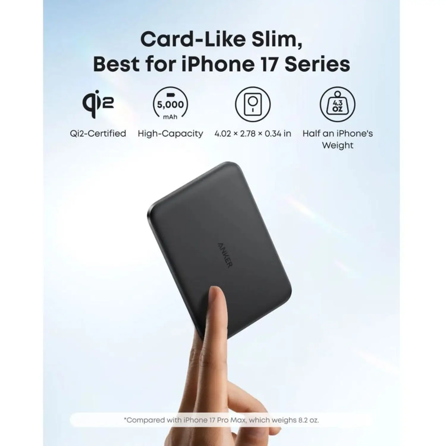 Anker Nano Power Bank 5000mAh - Black - Image 2