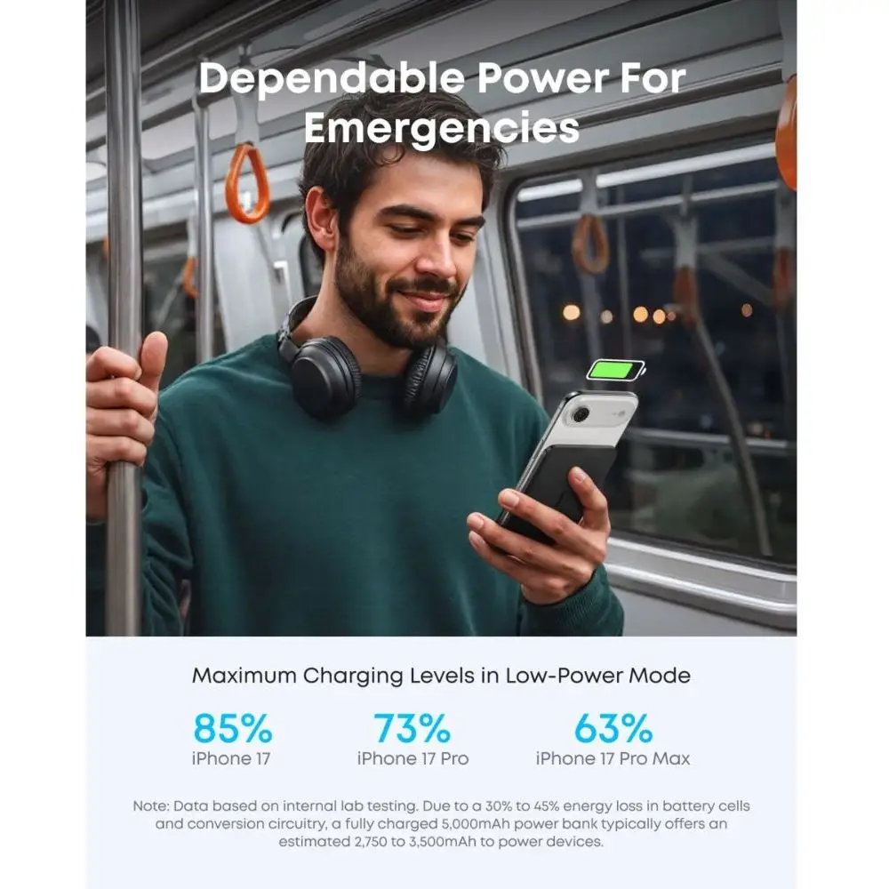 Anker Nano Power Bank 5000mAh - Black - Image 6