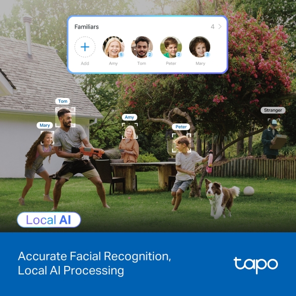 TP-Link Outdoor Pan/Tilt Security Wi-Fi Camera - Image 4