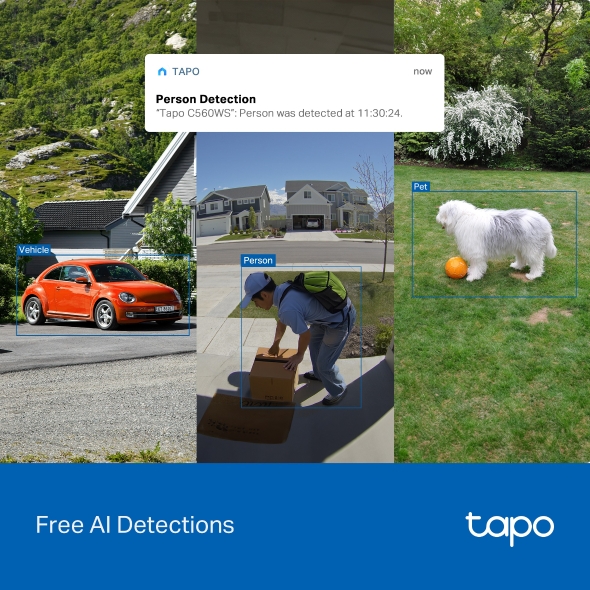 TP-Link Outdoor Pan/Tilt Security Wi-Fi Camera - Image 6