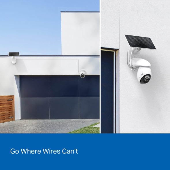 TP-Link Solar-Powered Pan/Tilt Security Camera Kit - Image 5