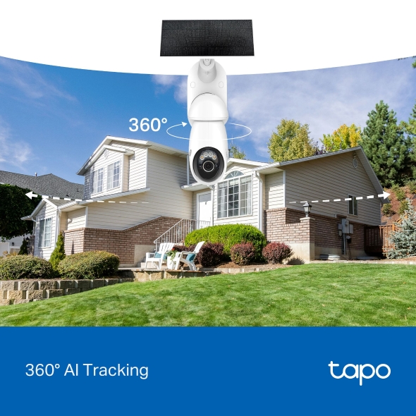 TP-Link Solar-Powered Pan/Tilt Security Camera Kit - Image 8
