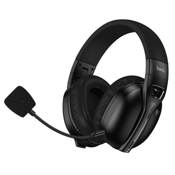 Hoco Magic Four-Mode Over-Ear Gaming Earphone, Black - W114 - Image 2
