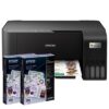 EPSON EcoTank L3252 Multifunction Printer - Black