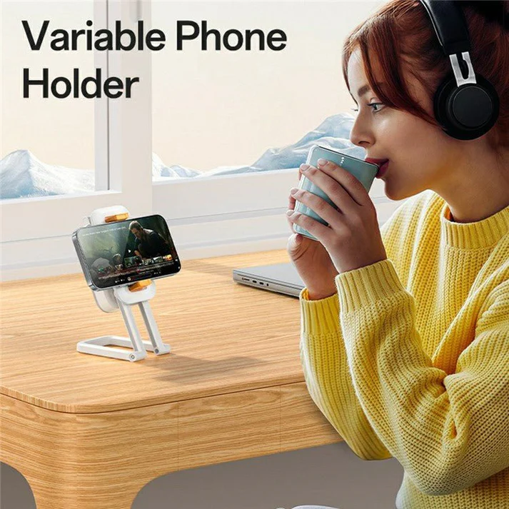 Yesido DH10 Pocket Light Stand – 3-in-1 Folding Phone Holder with Lighting - Image 5