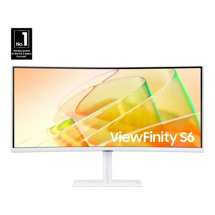 Samsung 34-inch Viewfinity S65tc Series Ultra-wqhd 1000r Curved Computer Monitor Hdr10 100hz Amd Freesync Thunderbolt 4 Height Adjustable Stand Built-in Speakers - Image 2