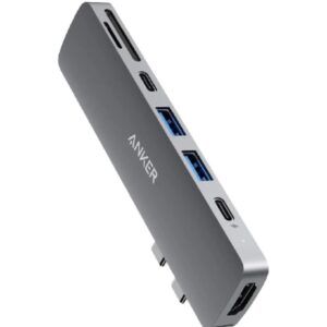 Anker 547 USB-C Hub (7-in-2, for MacBook) - Silver