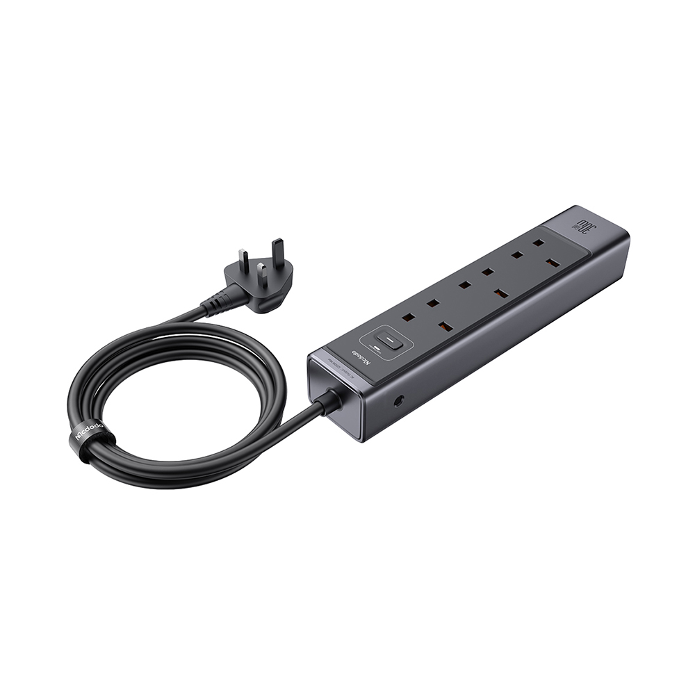 Mcdodo 6-in-1 30W GaN Surge Protection Power Strip CH-0630 - Image 4