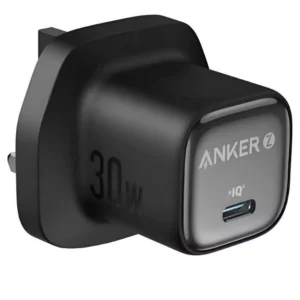 Anker Charger, USB-C Port, 30W, A2698K11 - Black