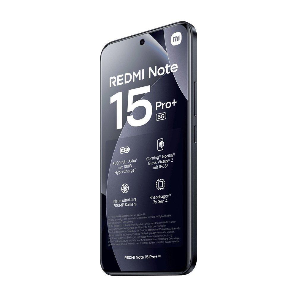 Xiaomi Redmi Note 15 Pro+ (12GB / 512GB) 5G Phone 6.83 AMOLED display – Black - Image 2
