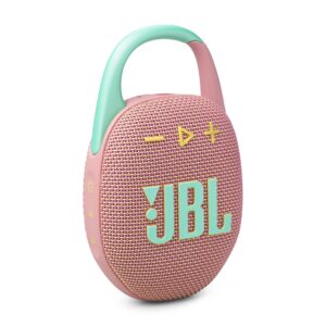 JBL Clip 5 Bluetooth Portable Speaker - Stereo / Wireless / Bluetooth - Pink