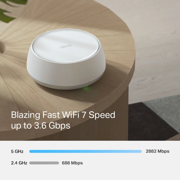 TP-Link Deco BE22 (Pack of 3) BE3600 Whole Home Mesh WiFi 7 System - Image 4