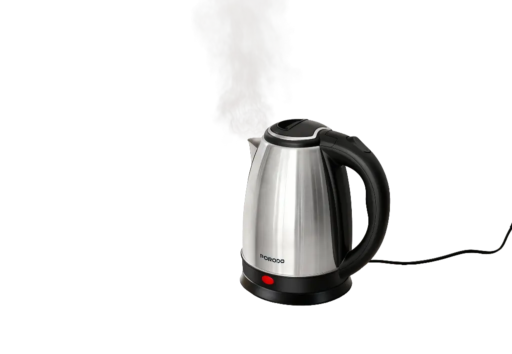 Porodo Pyro Electric Stainless Steel Kettle - Silver - Image 3