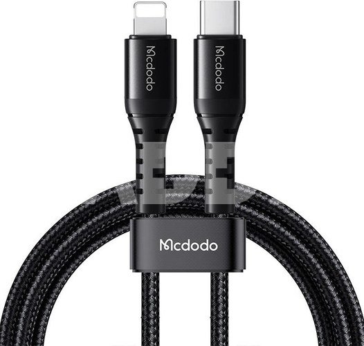 Mcdodo Cable USB-C to lightning Mcdodo CA-5631, 36W, 1m - Black