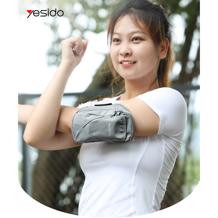 Yesido WB12 Outdoor Multifunctional Armband Waterproof Running Sports Mobile Arm Bag| Custom Cell Phone Bag - Image 2