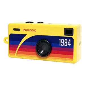 Porodo Lifestyle Memo Thumb-Sized Digital Camera with TF Card Support - Yellow