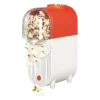 Porodo Lifestyle Popper Hot Air Popcorn Maker with Measuring Cup - White & Orange