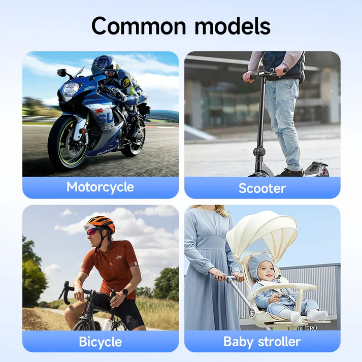HOCO H85 360° Bicycle & Motorcycle Phone Holder - Image 7