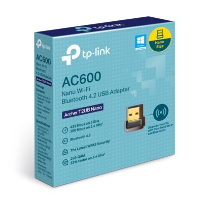 TP-Link T2UB Nano AC600 WiFi Bluetooth USB Adapter