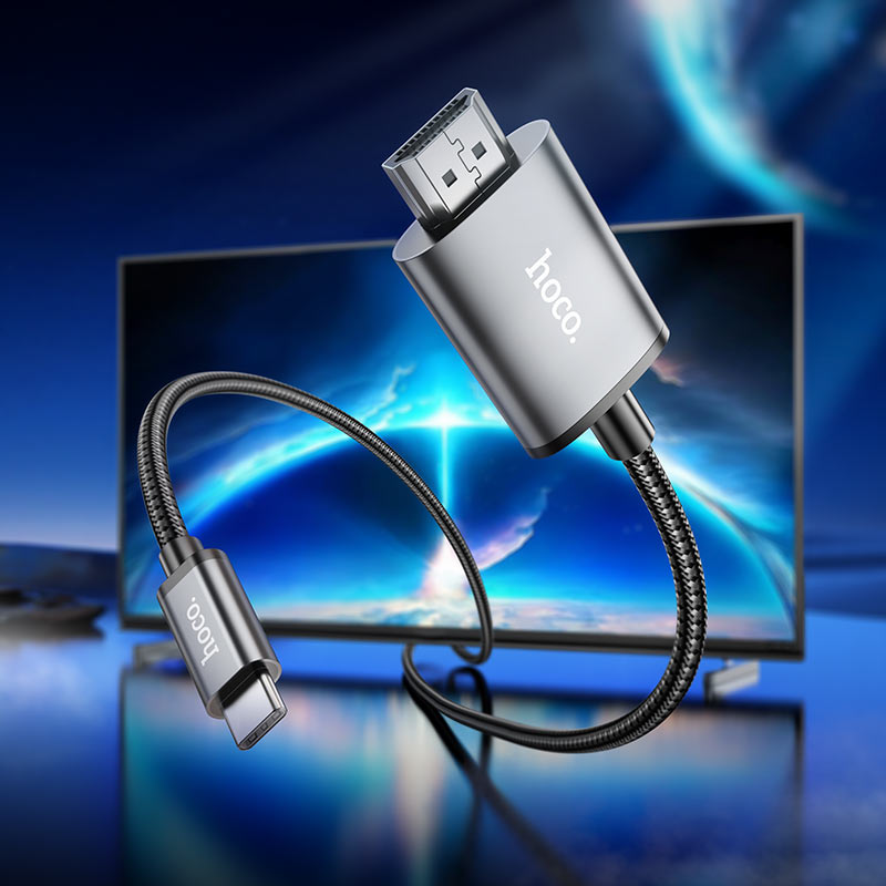 Hoco Cable Type-C to HDTV UA27 4K - Image 7