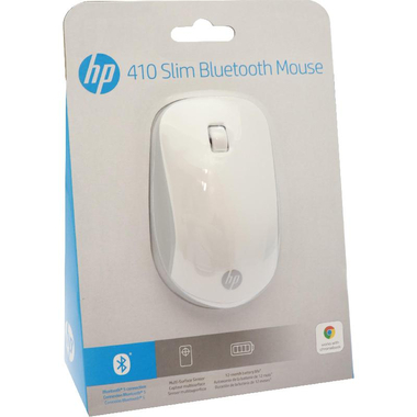 HP 410 Slim Mouse - White - Image 4